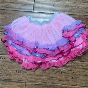 Girls sequined tutu